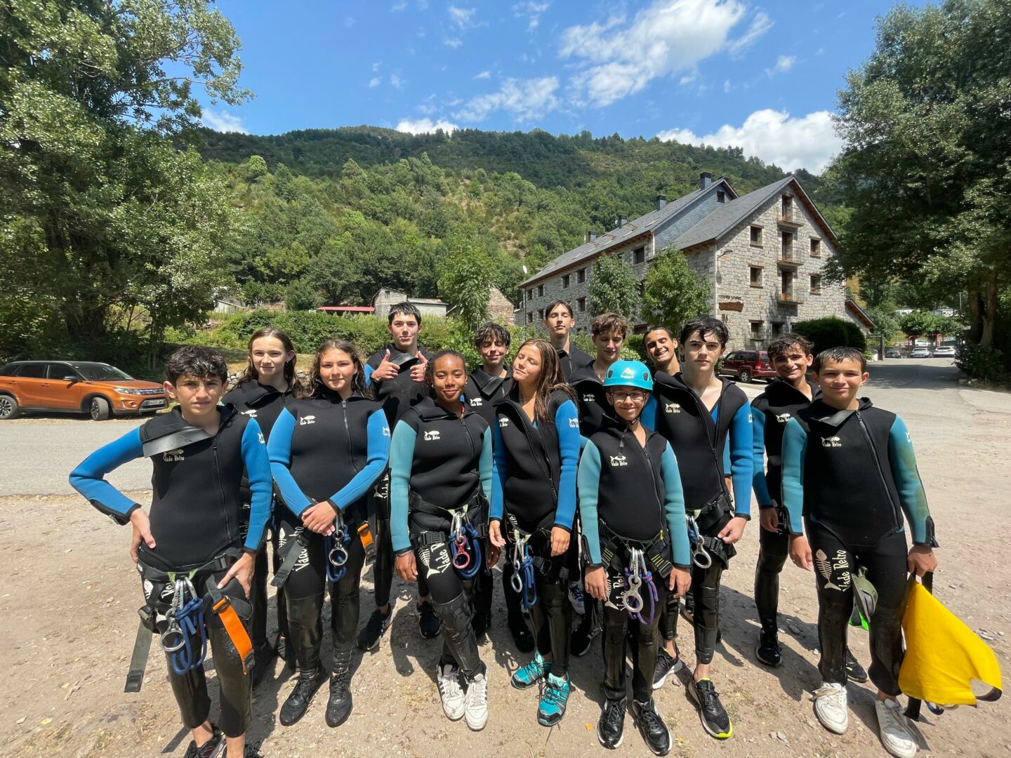 Activités montagne classe d'intégration dans les Pyrénées