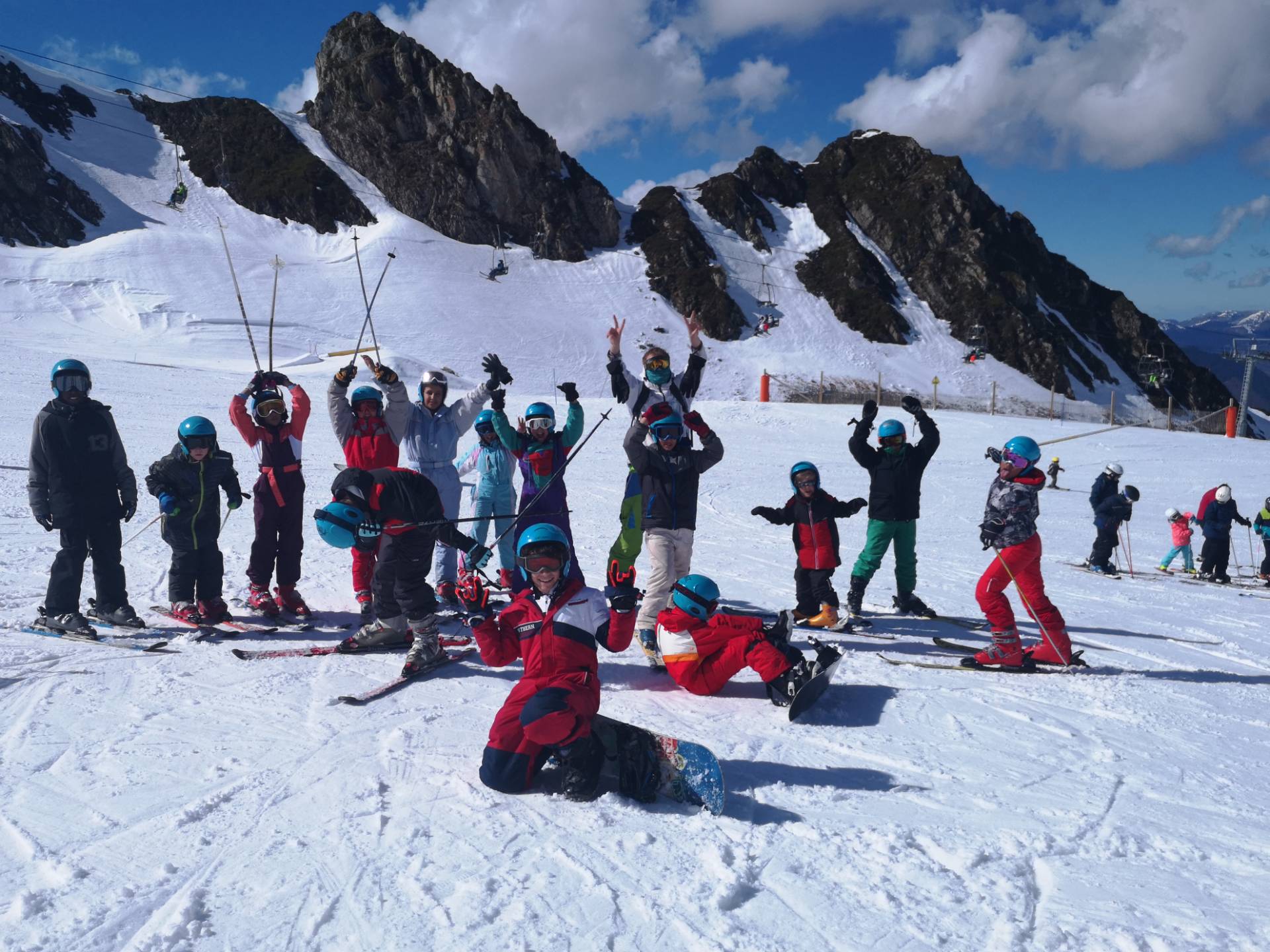 classe neige ski